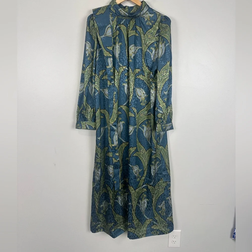 TUCKERNUCK Deco Floral Satin Faven Dress - Picture 7 of 12